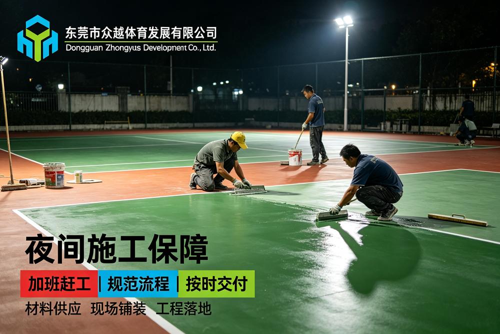 硅PU球场材料抗紫外线性能：5000小时老化无粉化