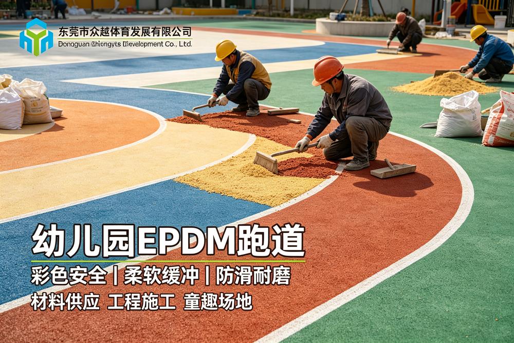 硅PU球场材料施工寿命保障：8年质保期内无起鼓